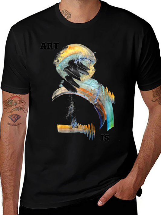 Abstract Art Graphic T-Shirt