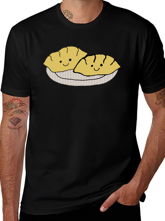 Cute Dumpling T-Shirt - Smiling Food Tee