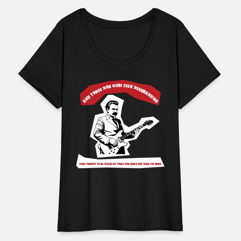 Nietzsche Headbanging Guitar Quote