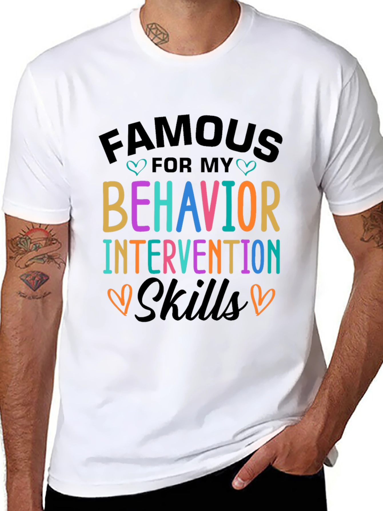Famous For My Behavior Skills T-Shirt