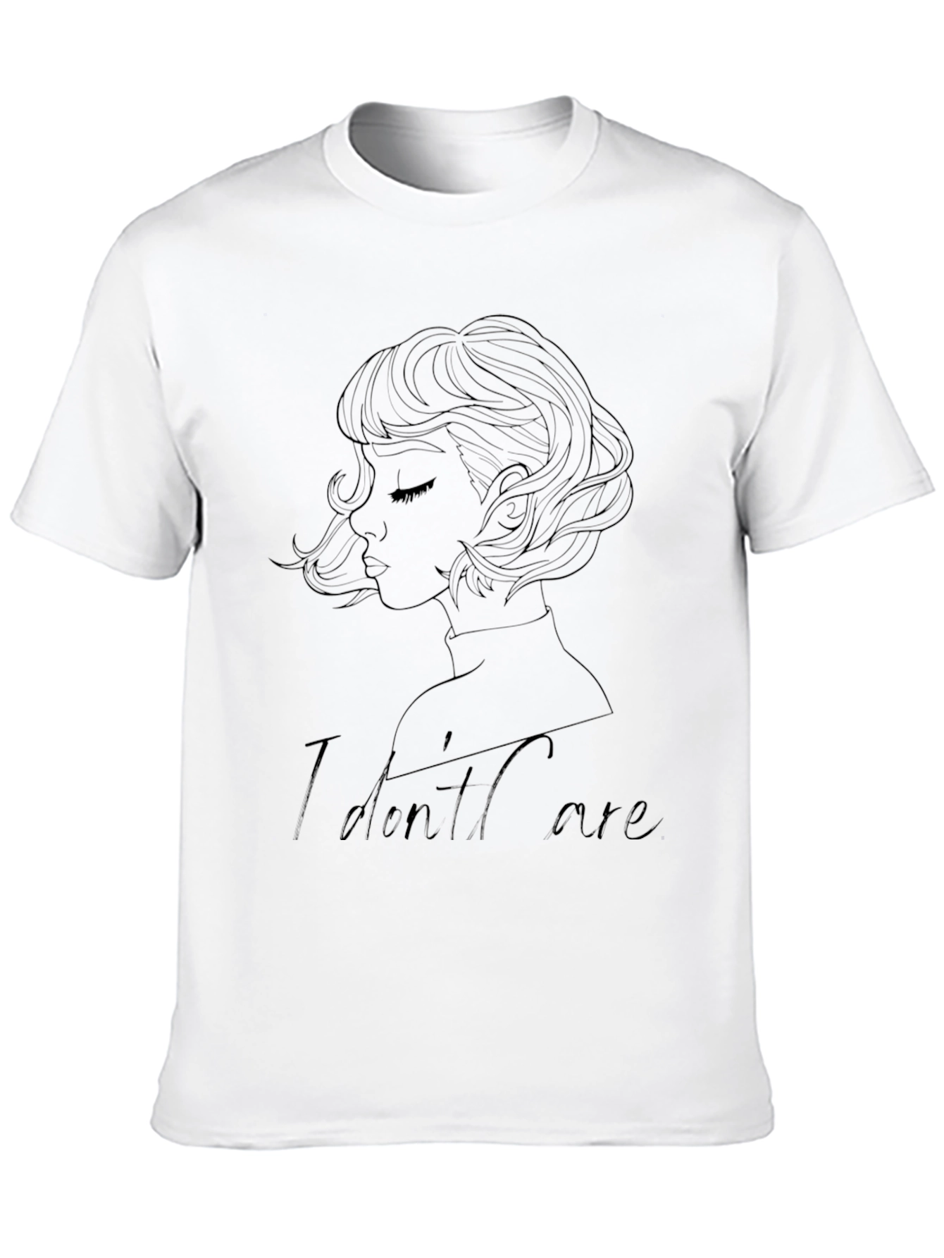 I Dont Care Graphic Tee