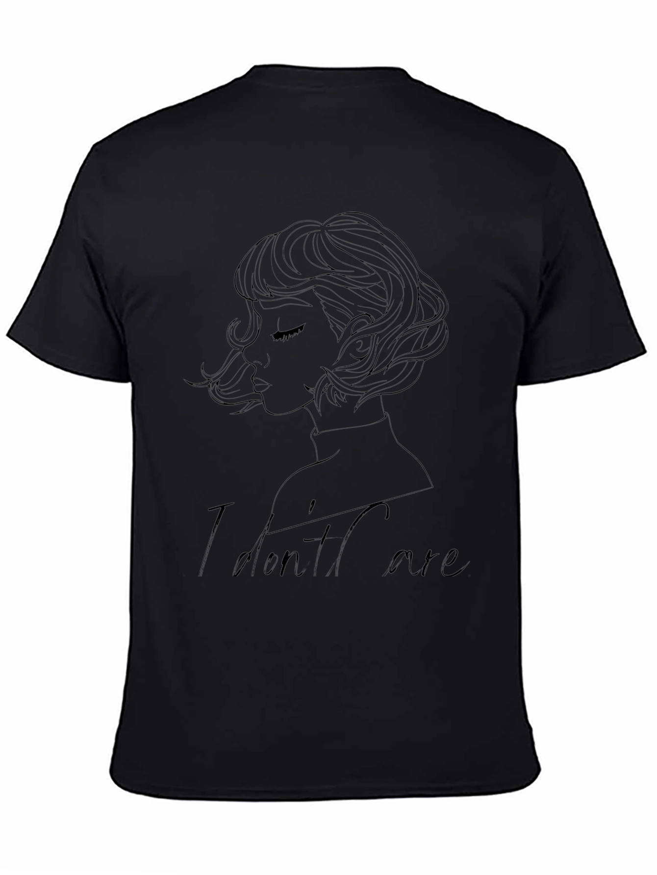 I Dont Care Graphic Tee