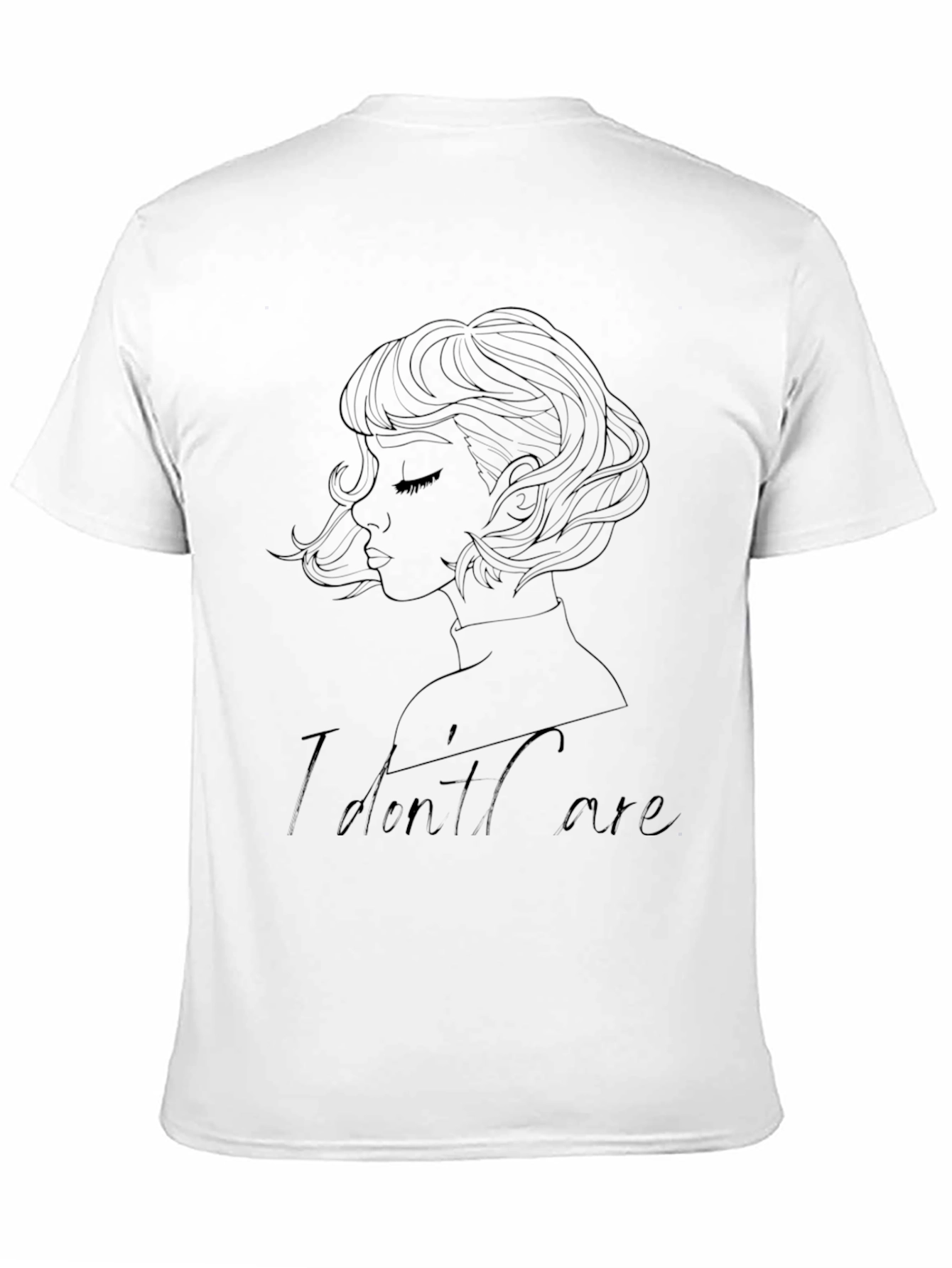 I Dont Care Graphic Tee