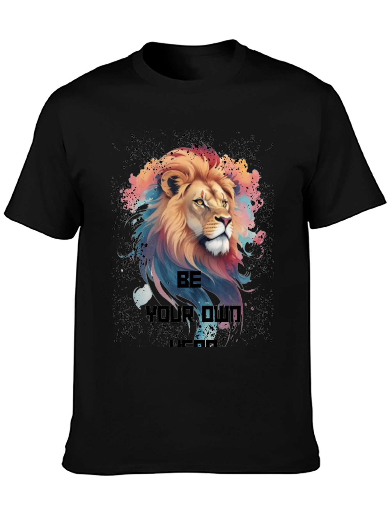 Lion Graphic T-Shirt - Be Your Own Legend