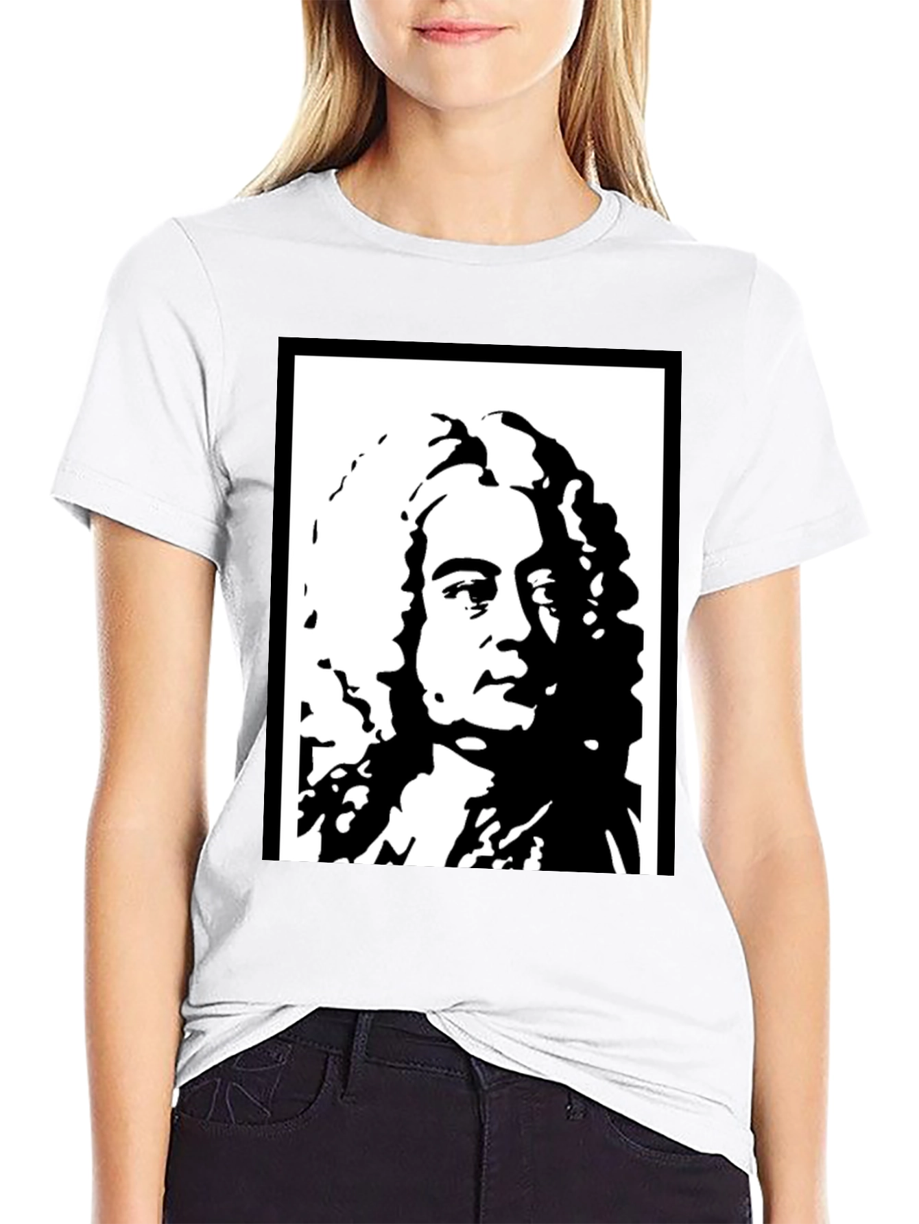 Leibniz T-Shirt - Iconic Philosopher Graphic Tee