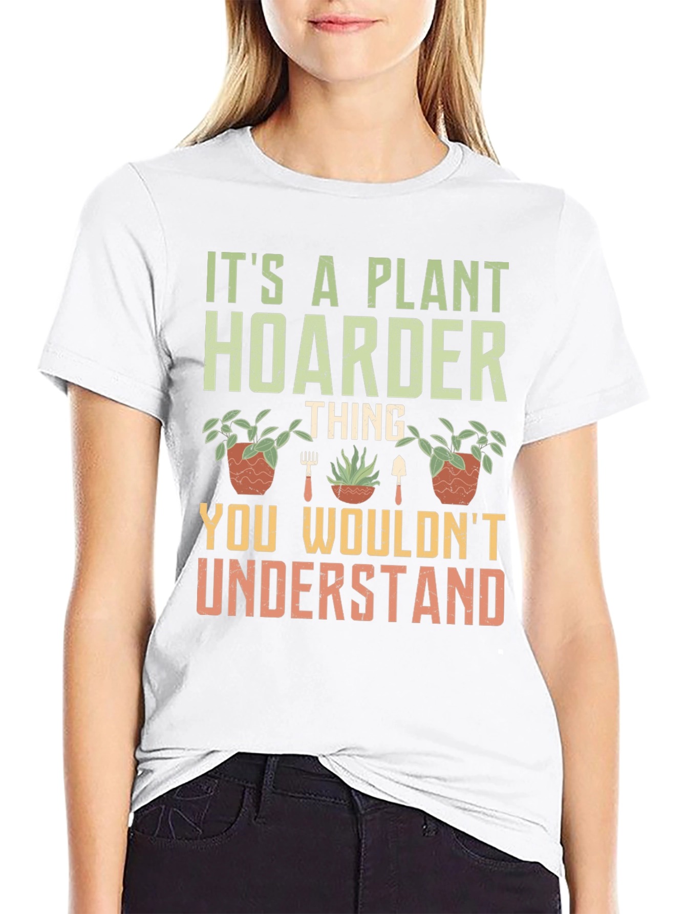 Plant Hoarder Graphic T-Shirt - Gardener Gift