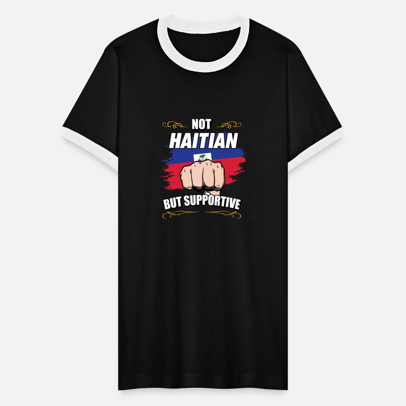 Not Haitian But Supportive Travel Tourist Haitian