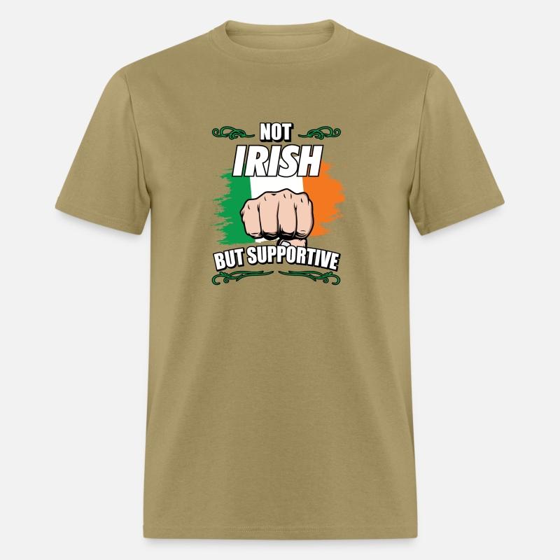 Not Irish But Supportive Travel Tourist Irish
