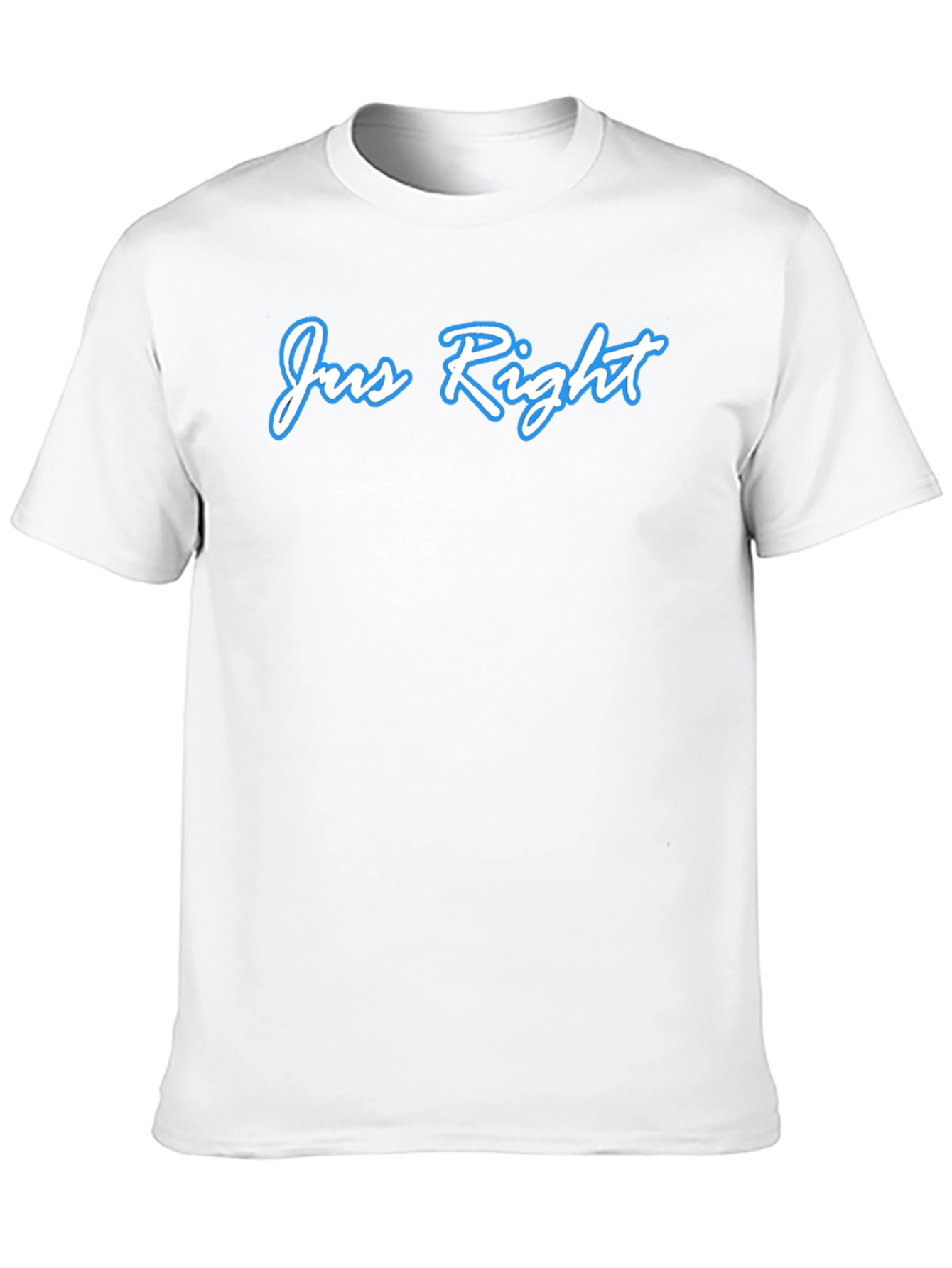 Jus Right Black T-Shirt - Cool Casual Style