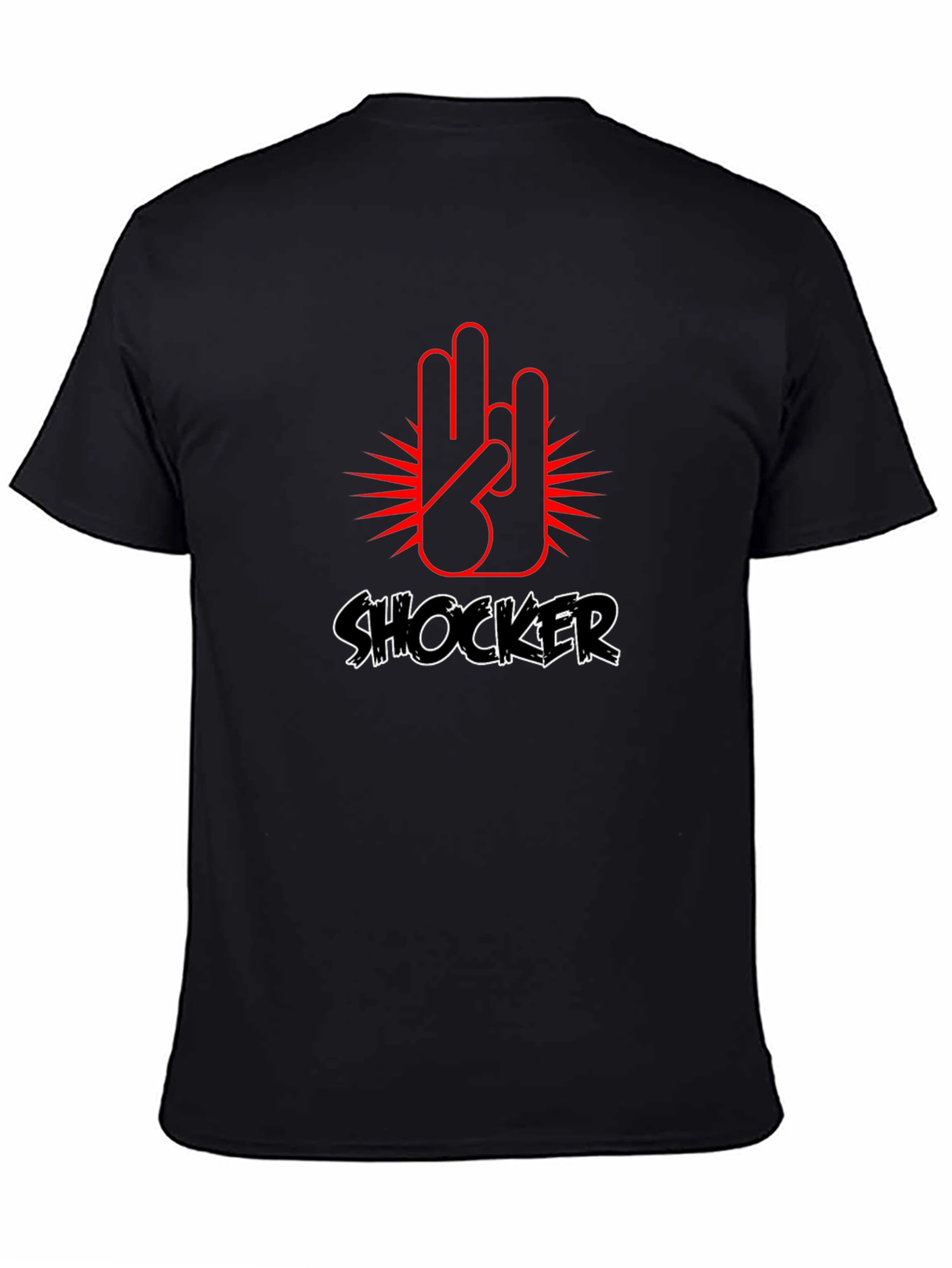 Shocker Hand Graphic Tee - Bold & Edgy Design