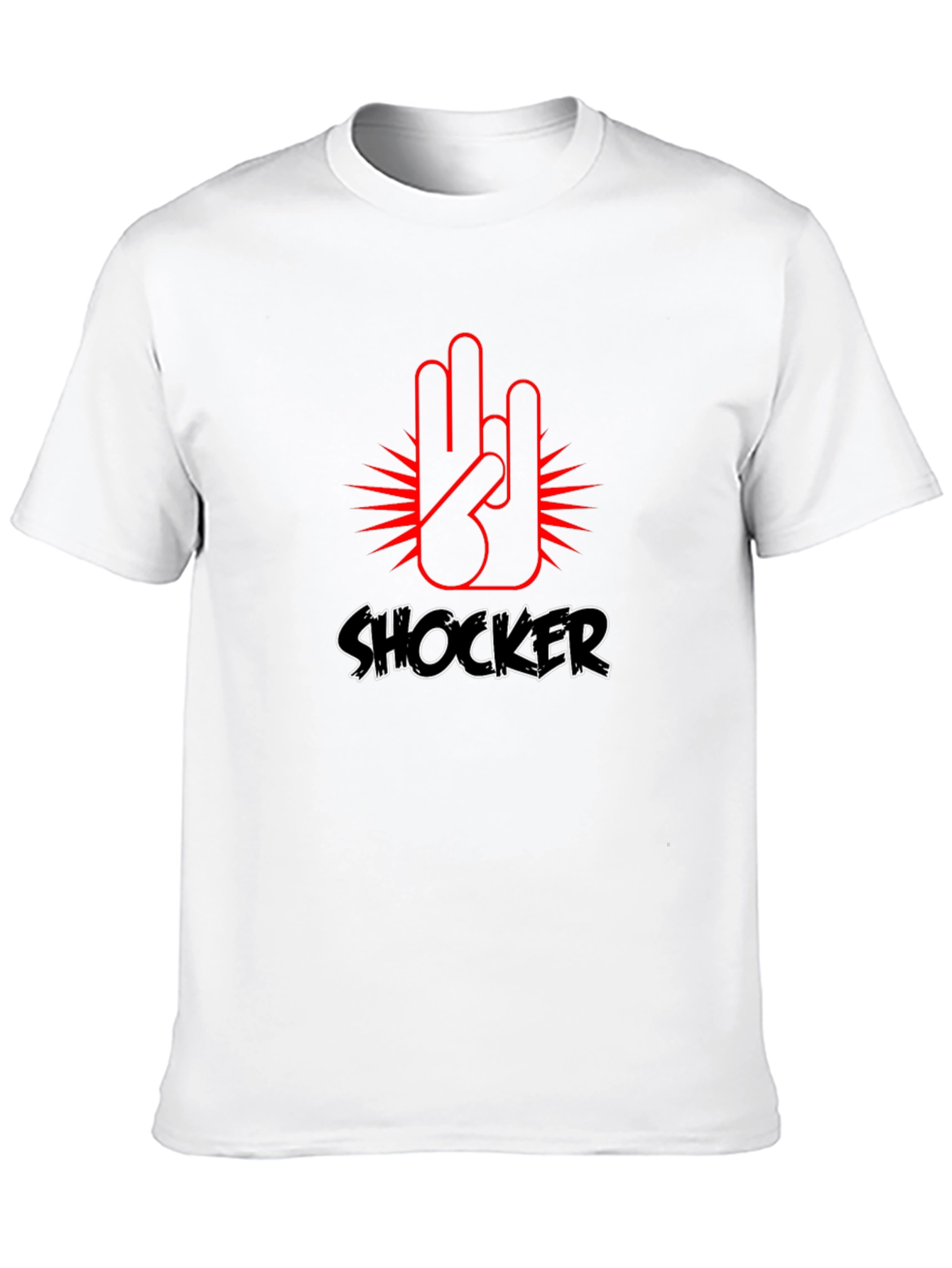 Shocker Hand Graphic Tee - Bold & Edgy Design