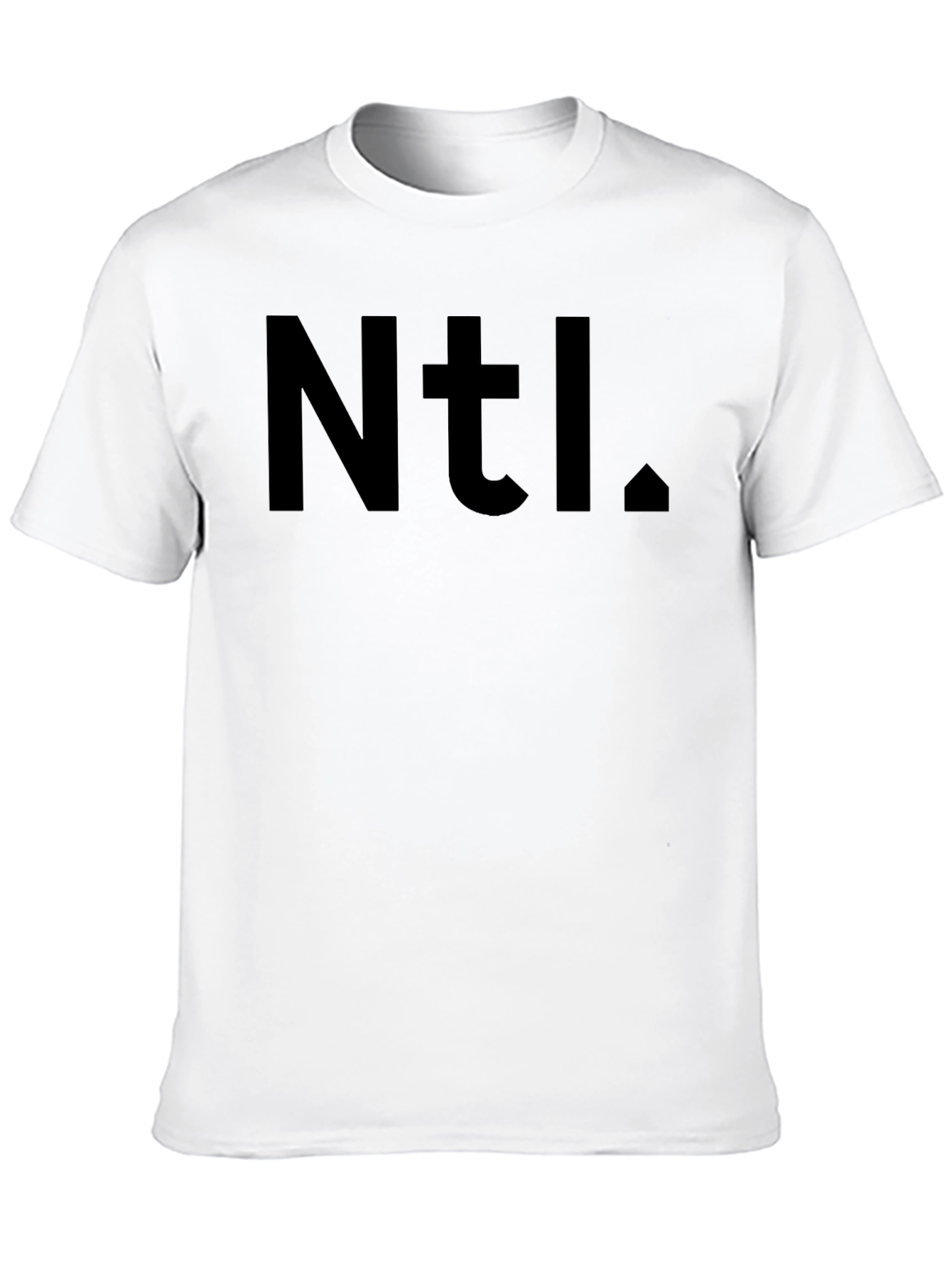 Ntl. Graphic Tee - Casual Black T-Shirt