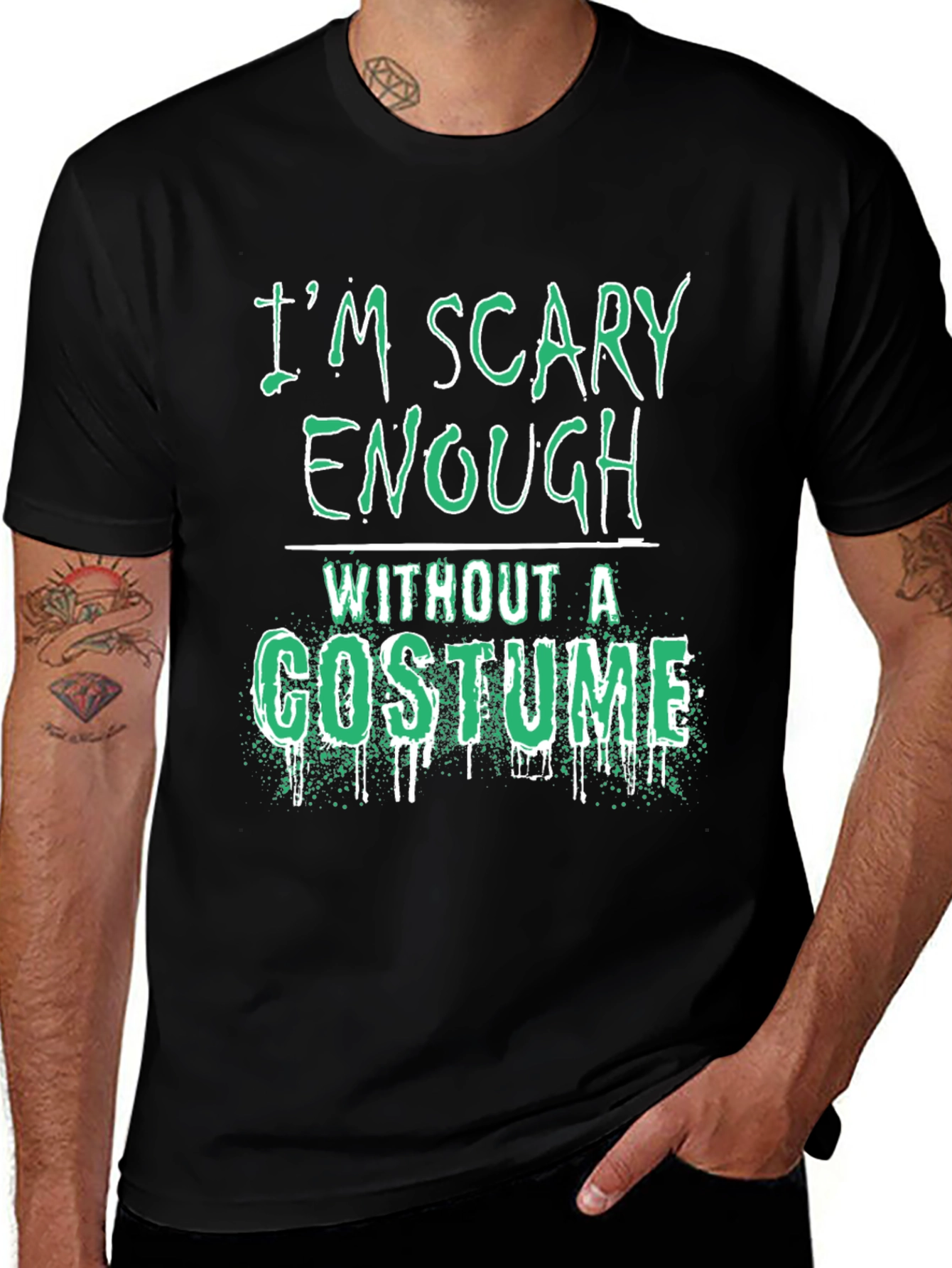 Im Scary Enough Halloween T-Shirt