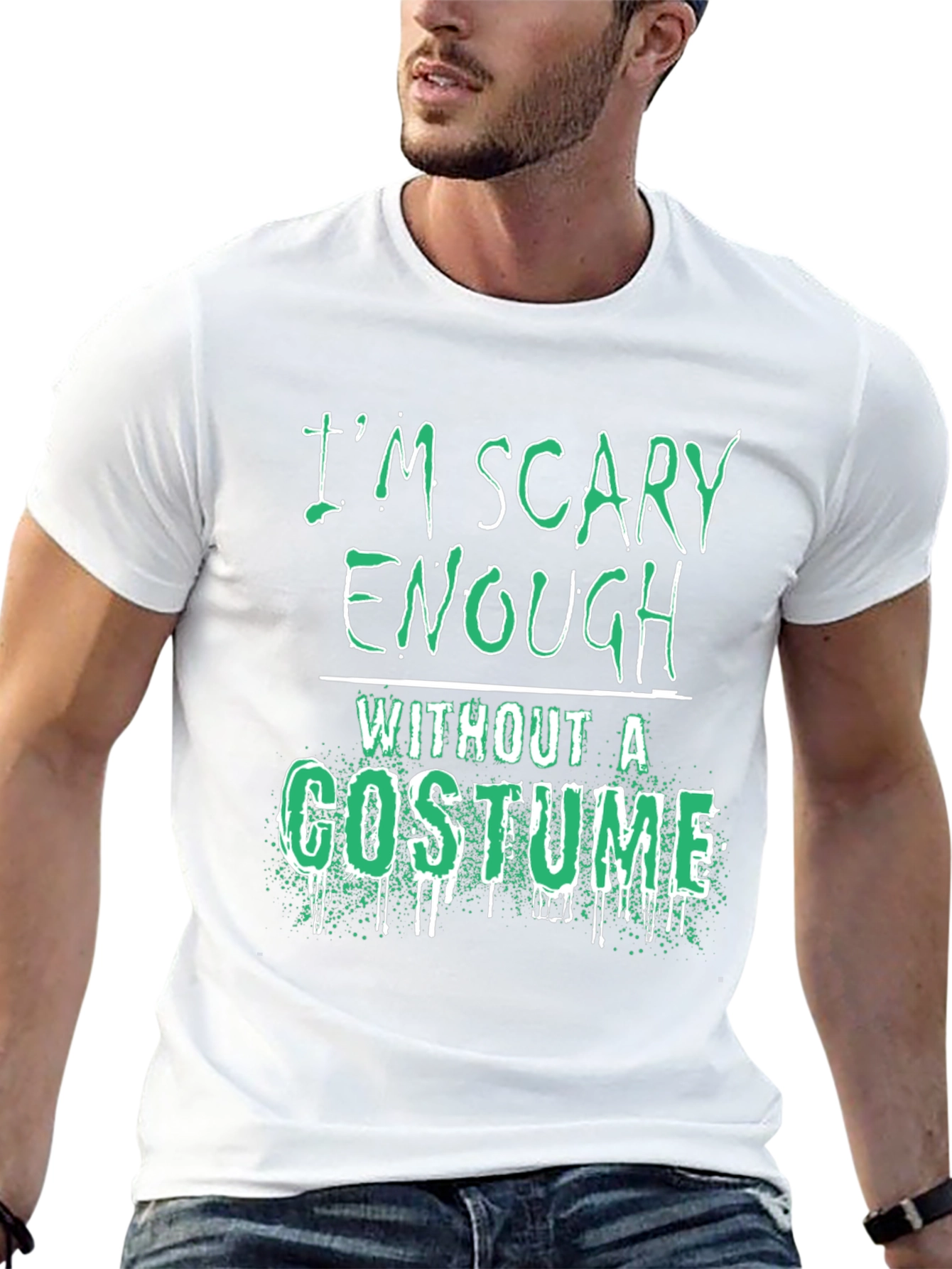 Im Scary Enough Halloween T-Shirt