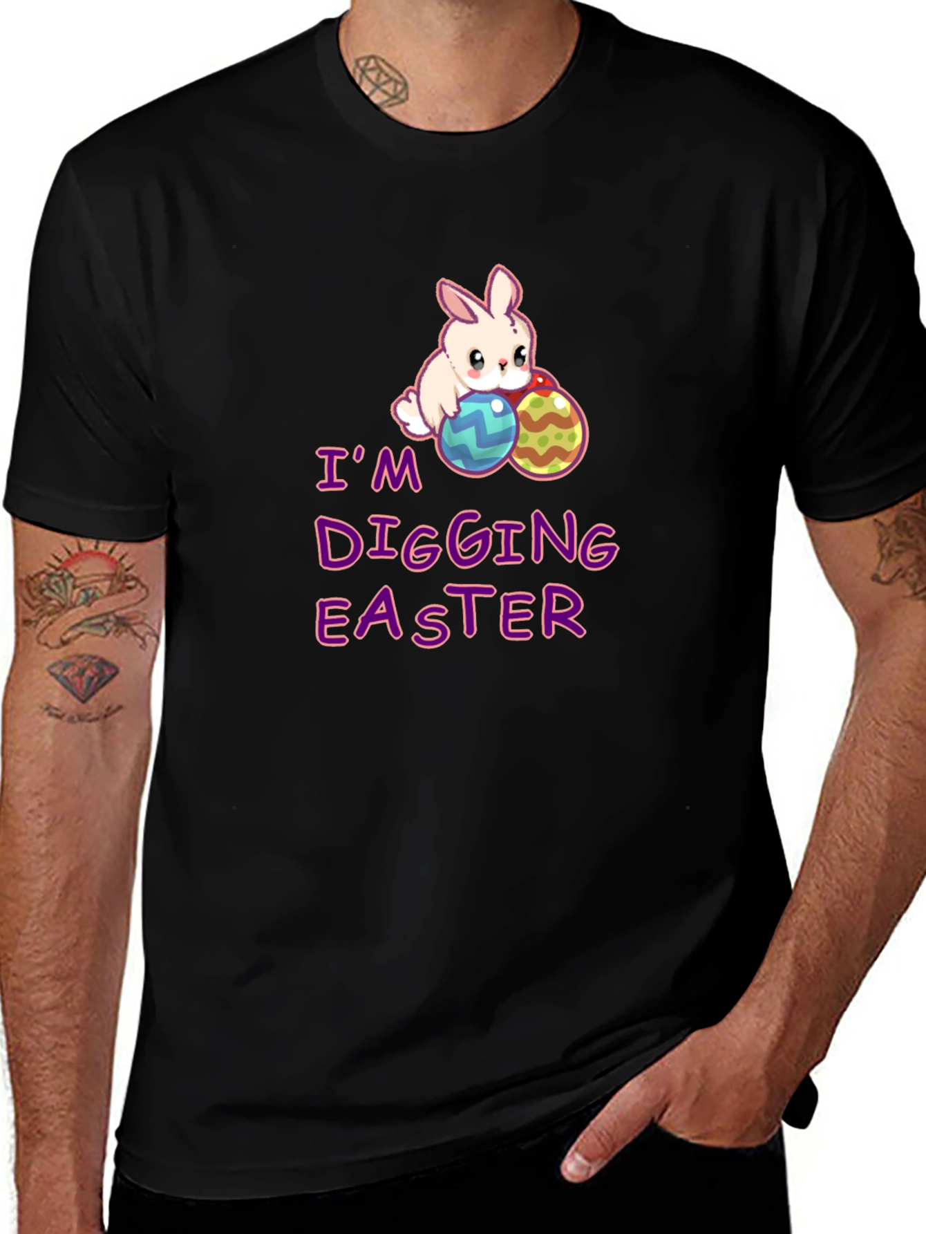 Im Digging Easter Bunny T-Shirt
