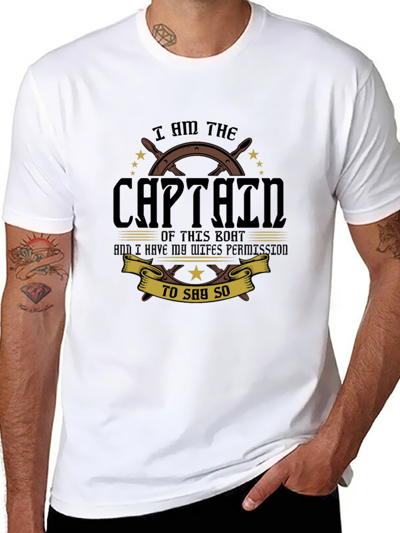 I Am The Captain T-Shirt