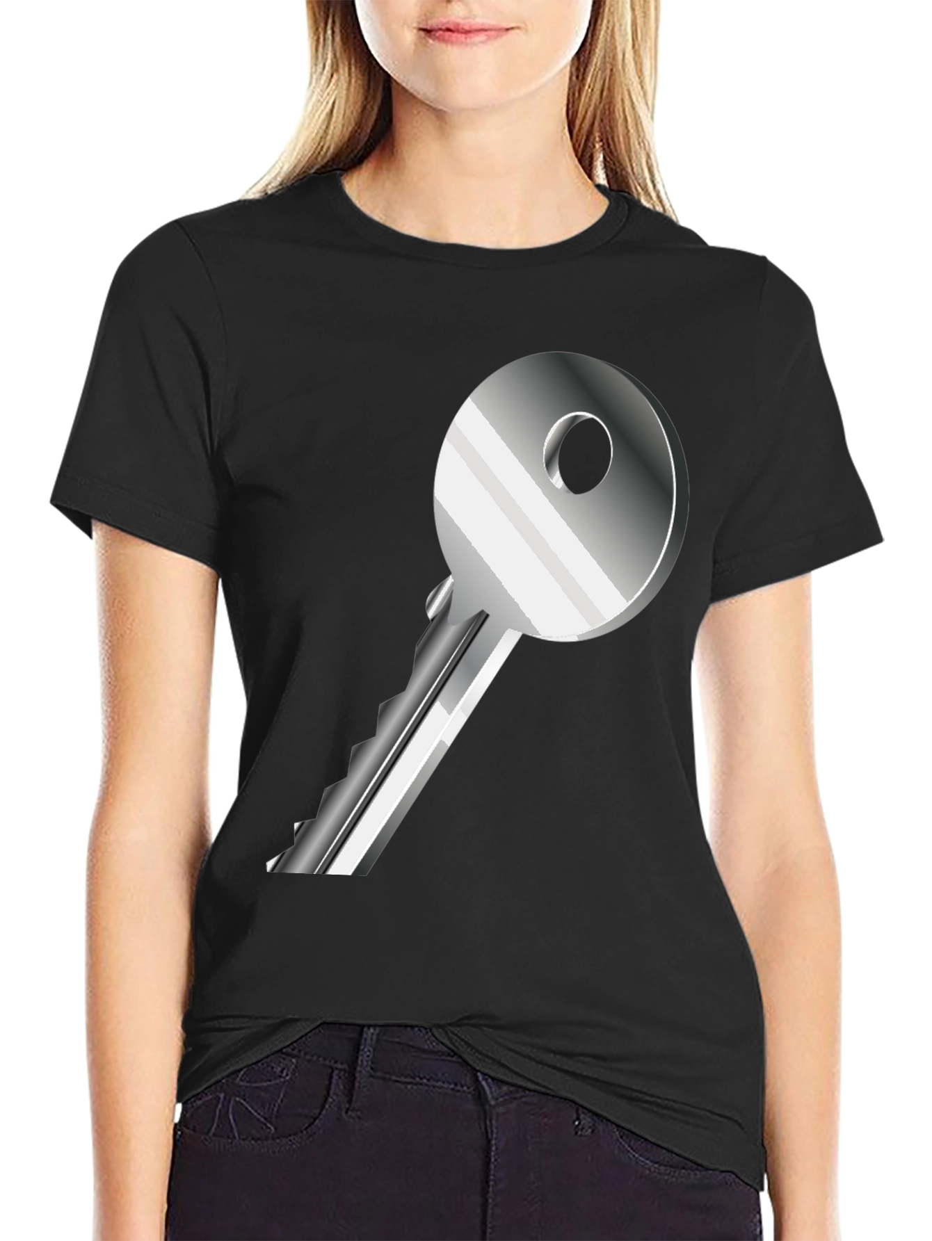 Key Graphic T-Shirt - Stylish Unisex Tee