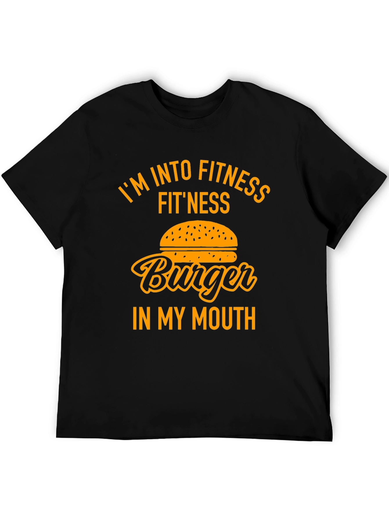 Fitness Burger Graphic T-Shirt