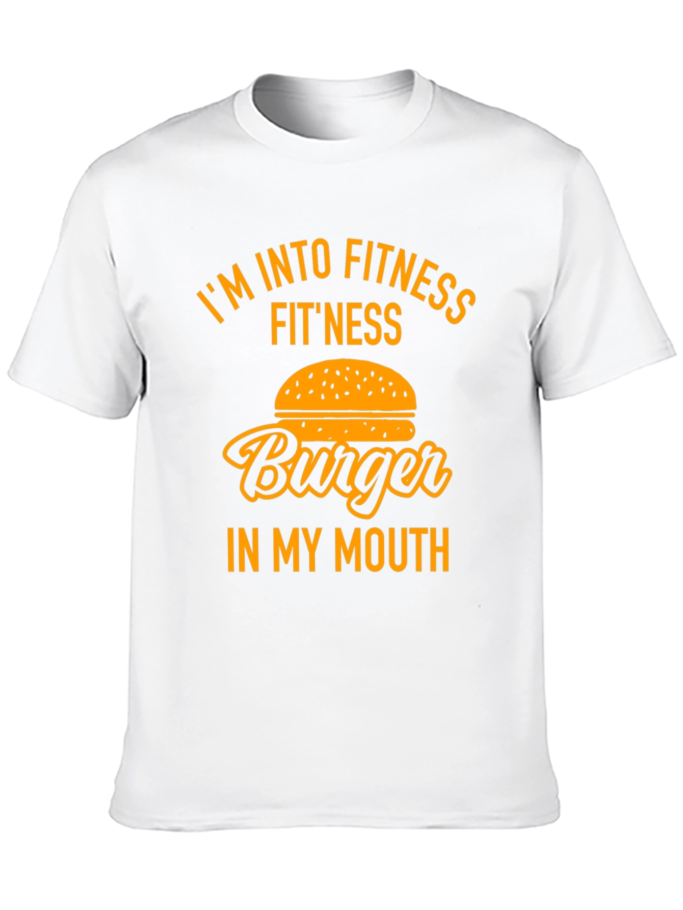 Fitness Burger Graphic T-Shirt