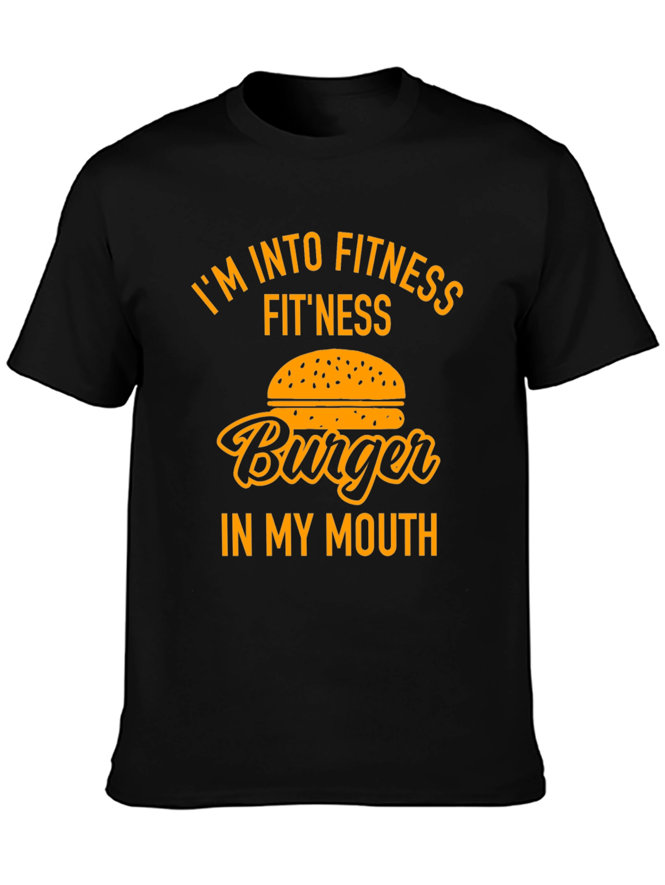 Fitness Burger Graphic T-Shirt