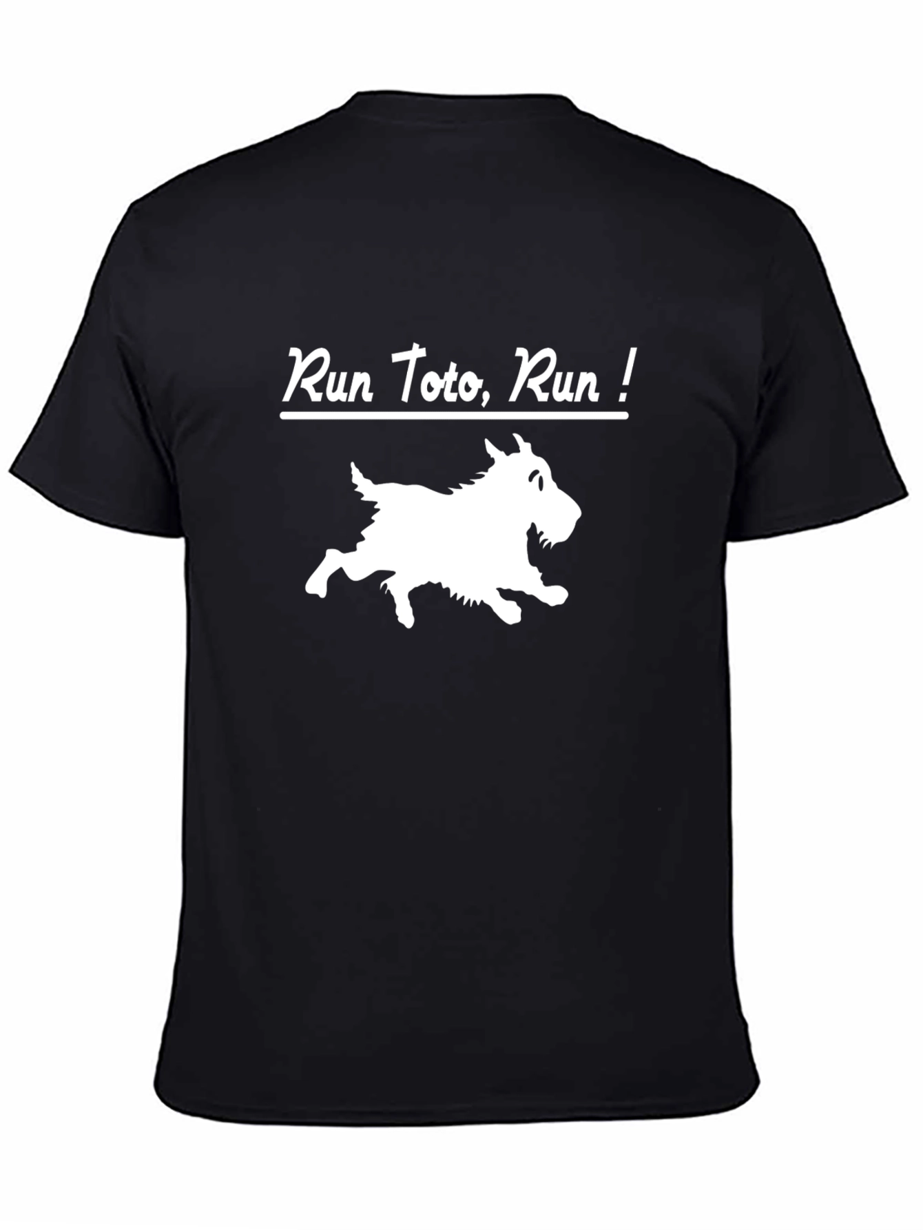 Run Toto Run T-Shirt – Funny Classic Dog Graphic Tee