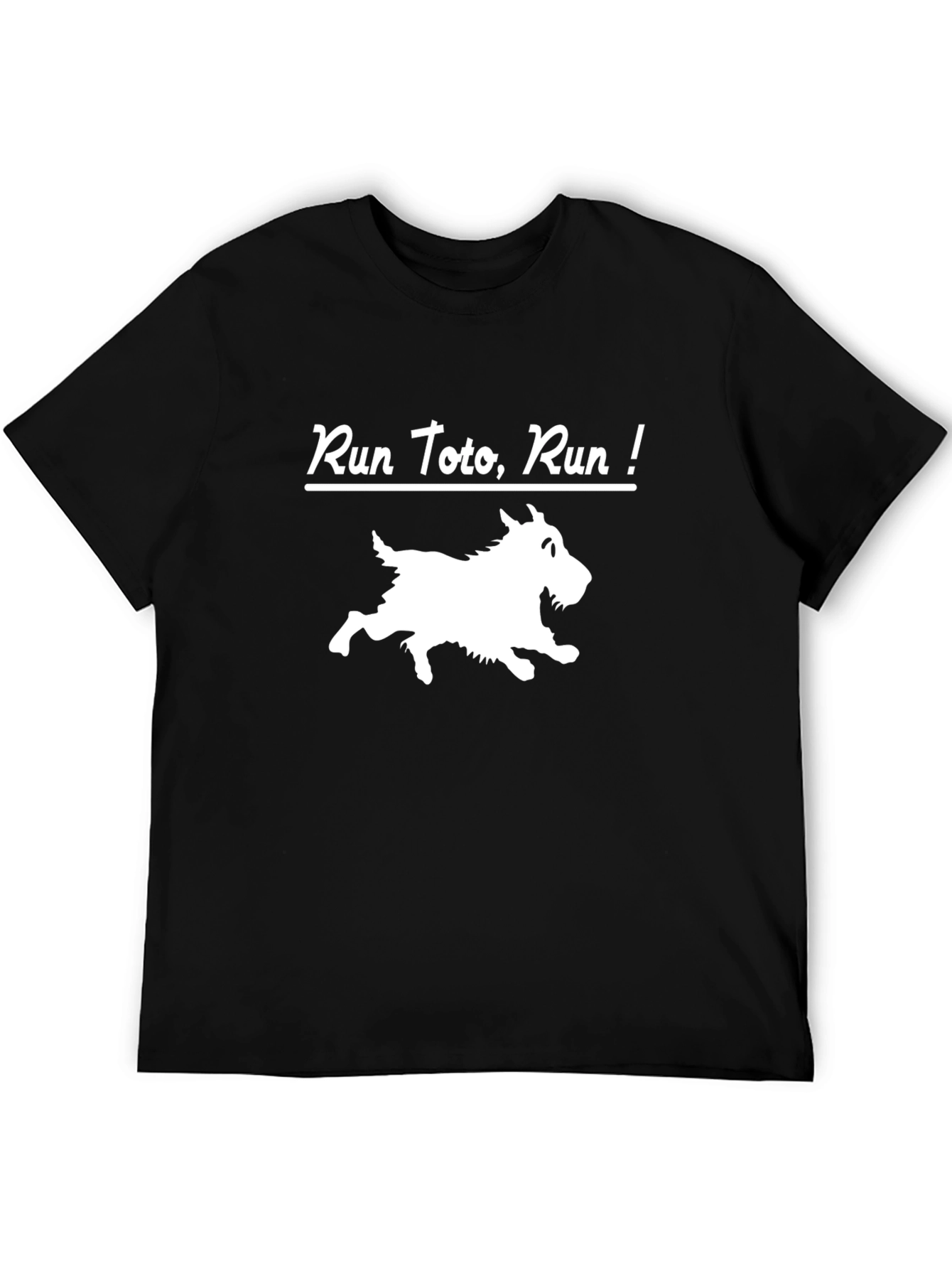 Run Toto Run T-Shirt – Funny Classic Dog Graphic Tee