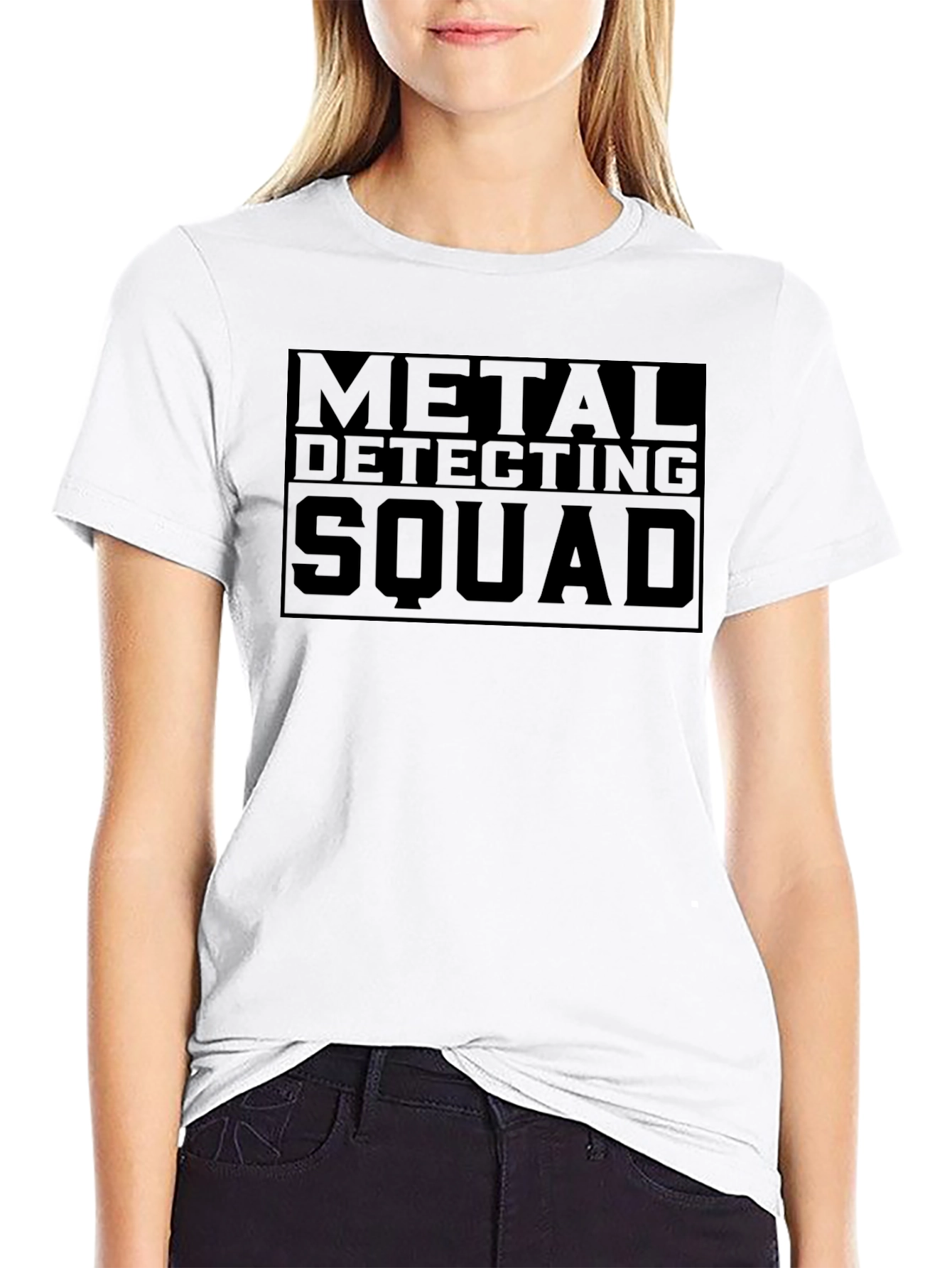 Metal Detecting Squad Black T-Shirt
