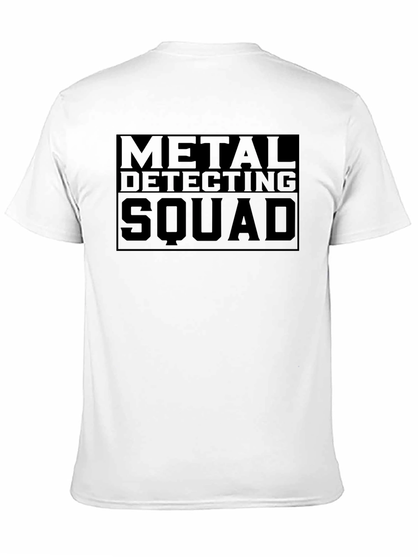 Metal Detecting Squad Black T-Shirt
