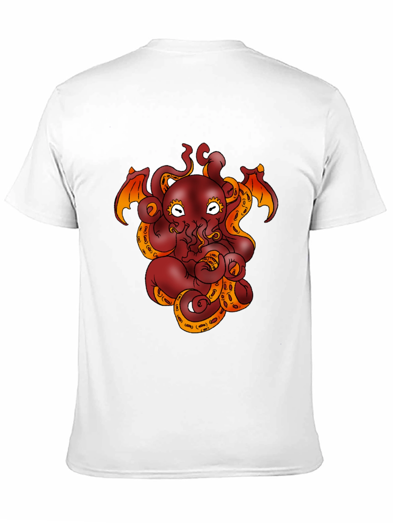 Cthulhu Octopus Graphic Tee - Black