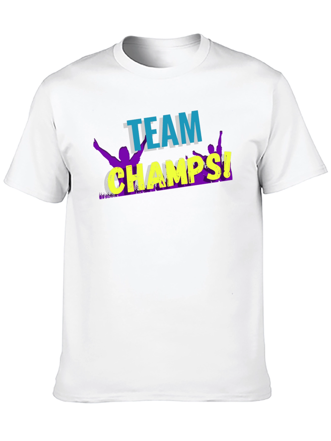 Team Champs Graphic Tee - Black