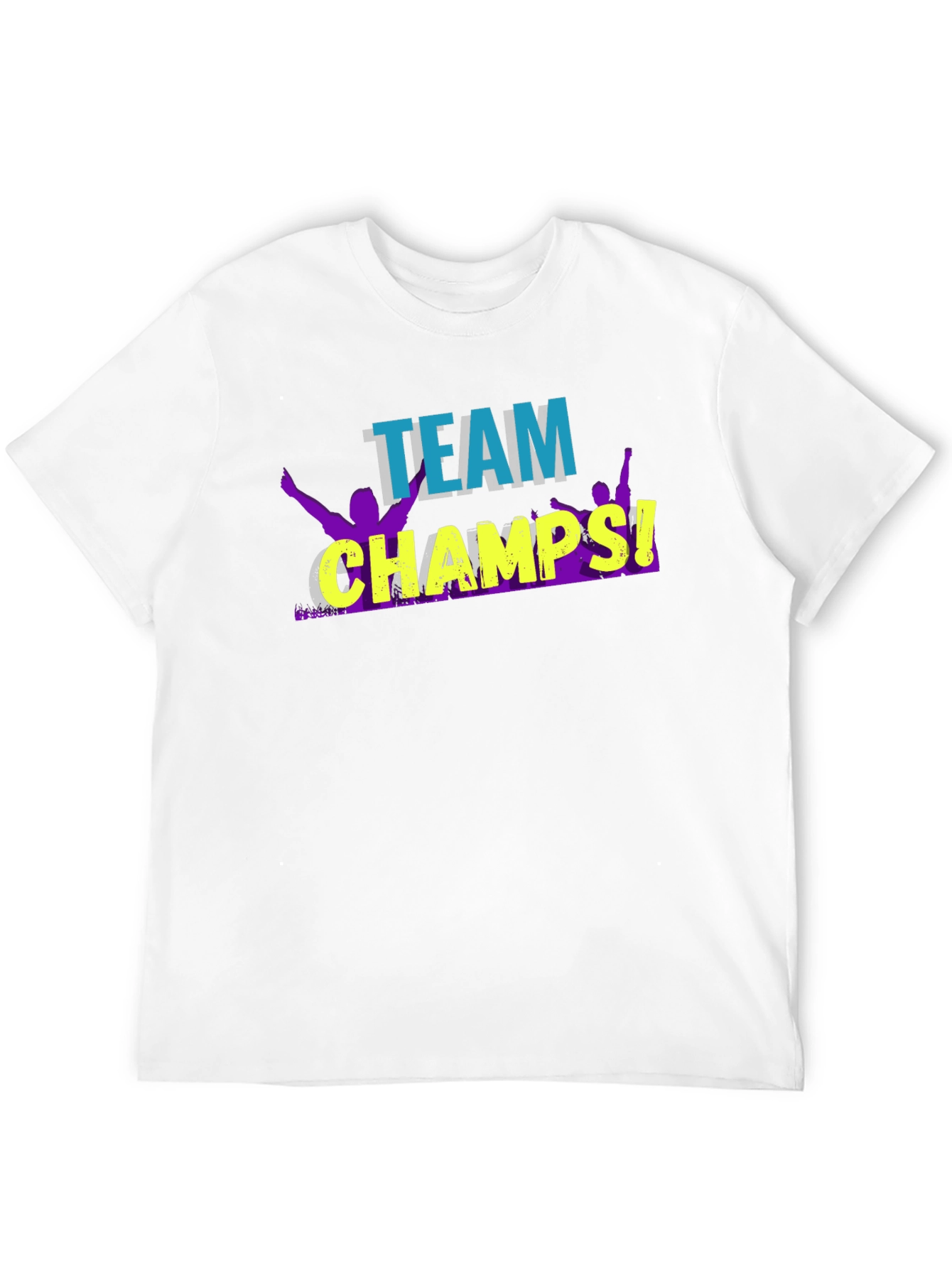 Team Champs Graphic Tee - Black