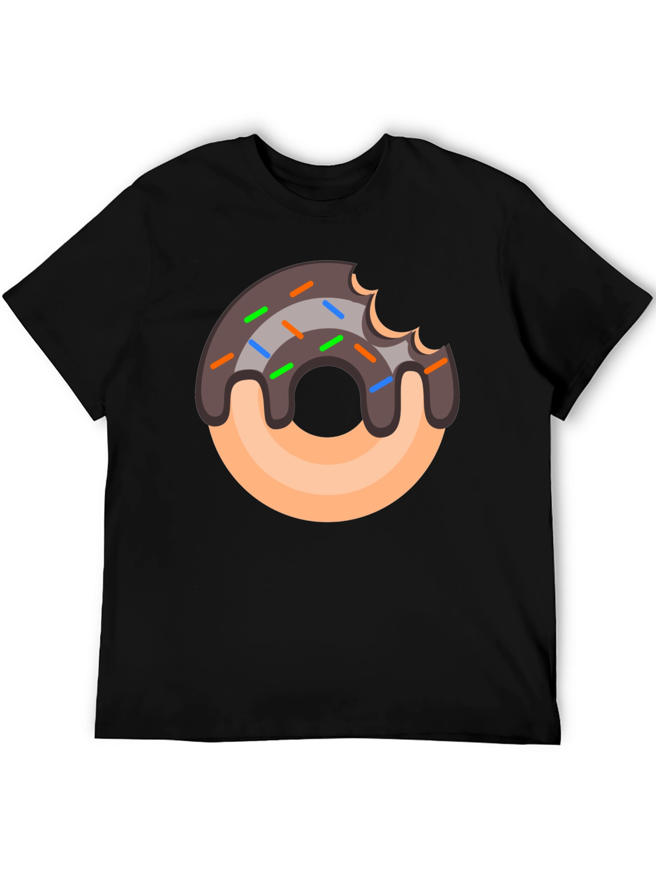 Donut Graphic T-Shirt - Sweet Tooth Style