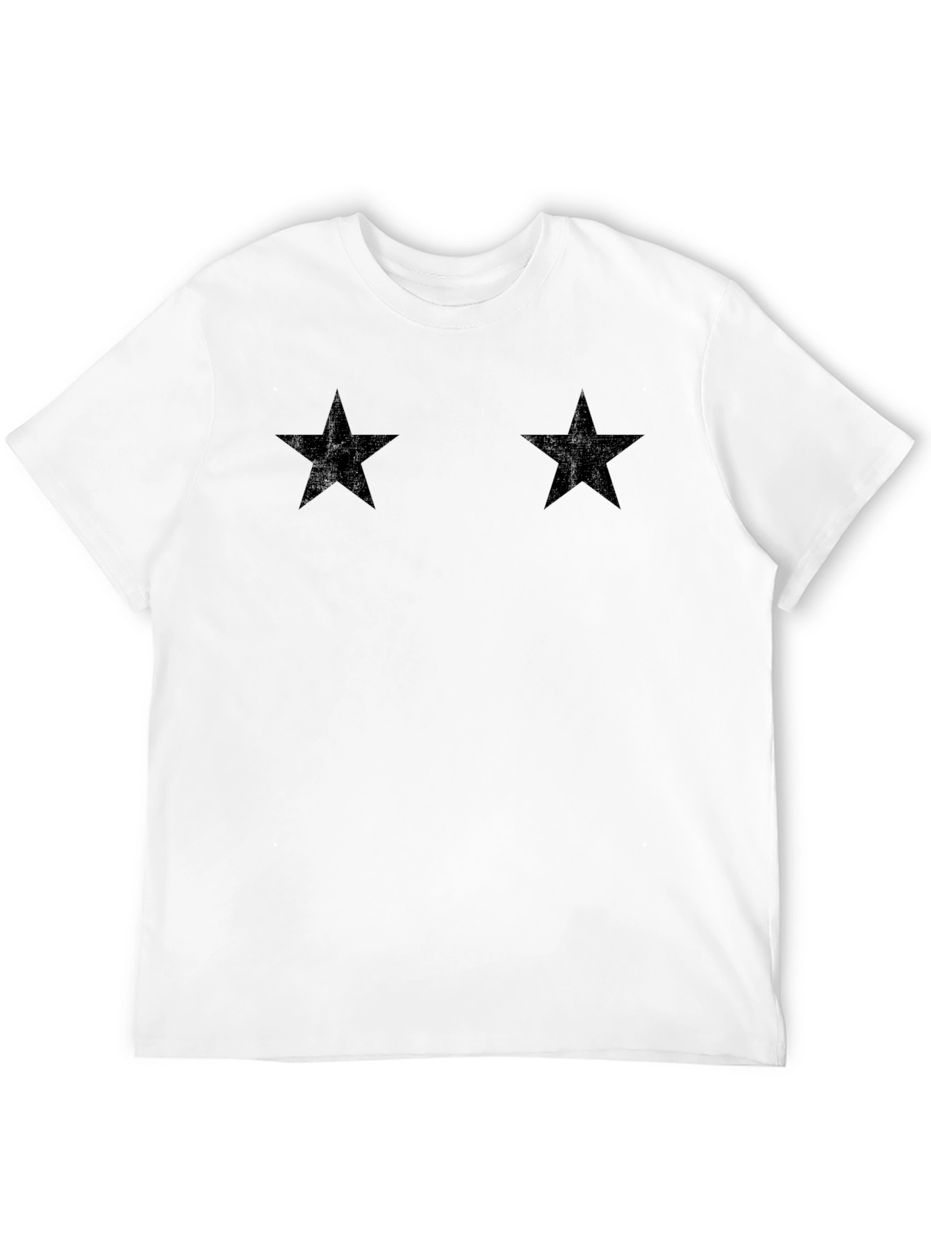 Black Star Graphic Tee - Casual Style