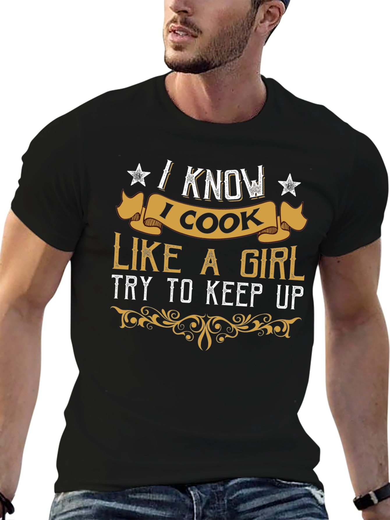 I Know I Cook Like a Girl T-Shirt