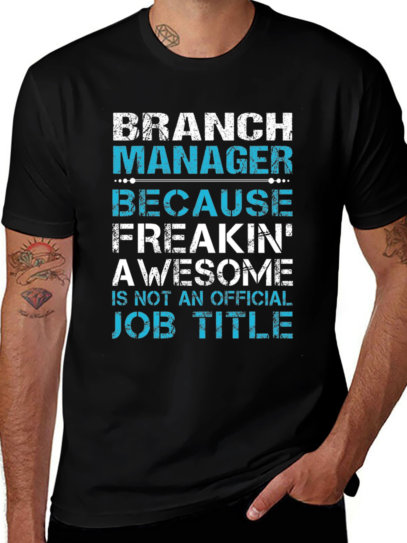 Branch Manager Funny Job Title T-Shirt