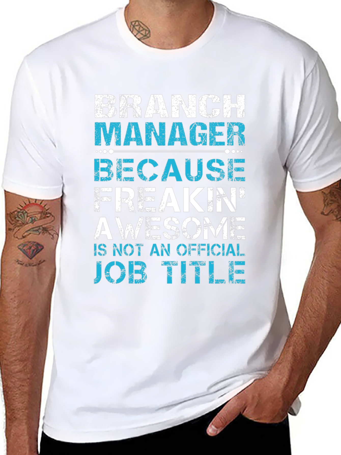 Branch Manager Funny Job Title T-Shirt