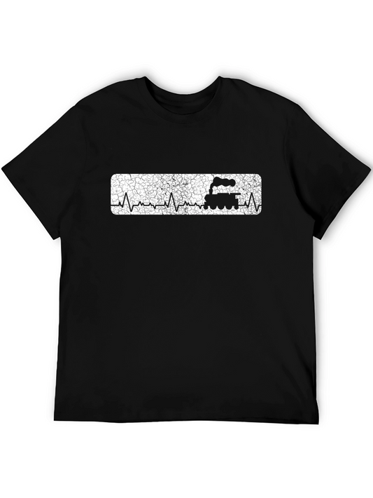 Train Heartbeat Graphic Tee