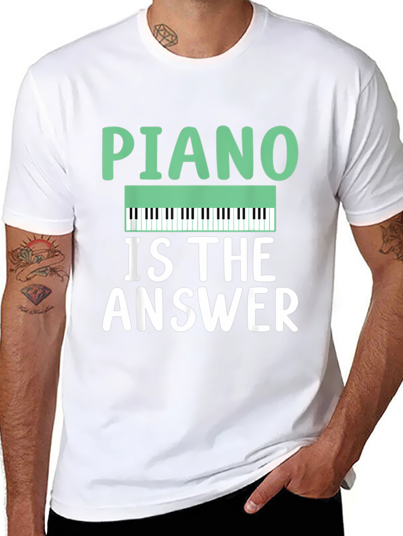 Piano Is The Answer T-Shirt