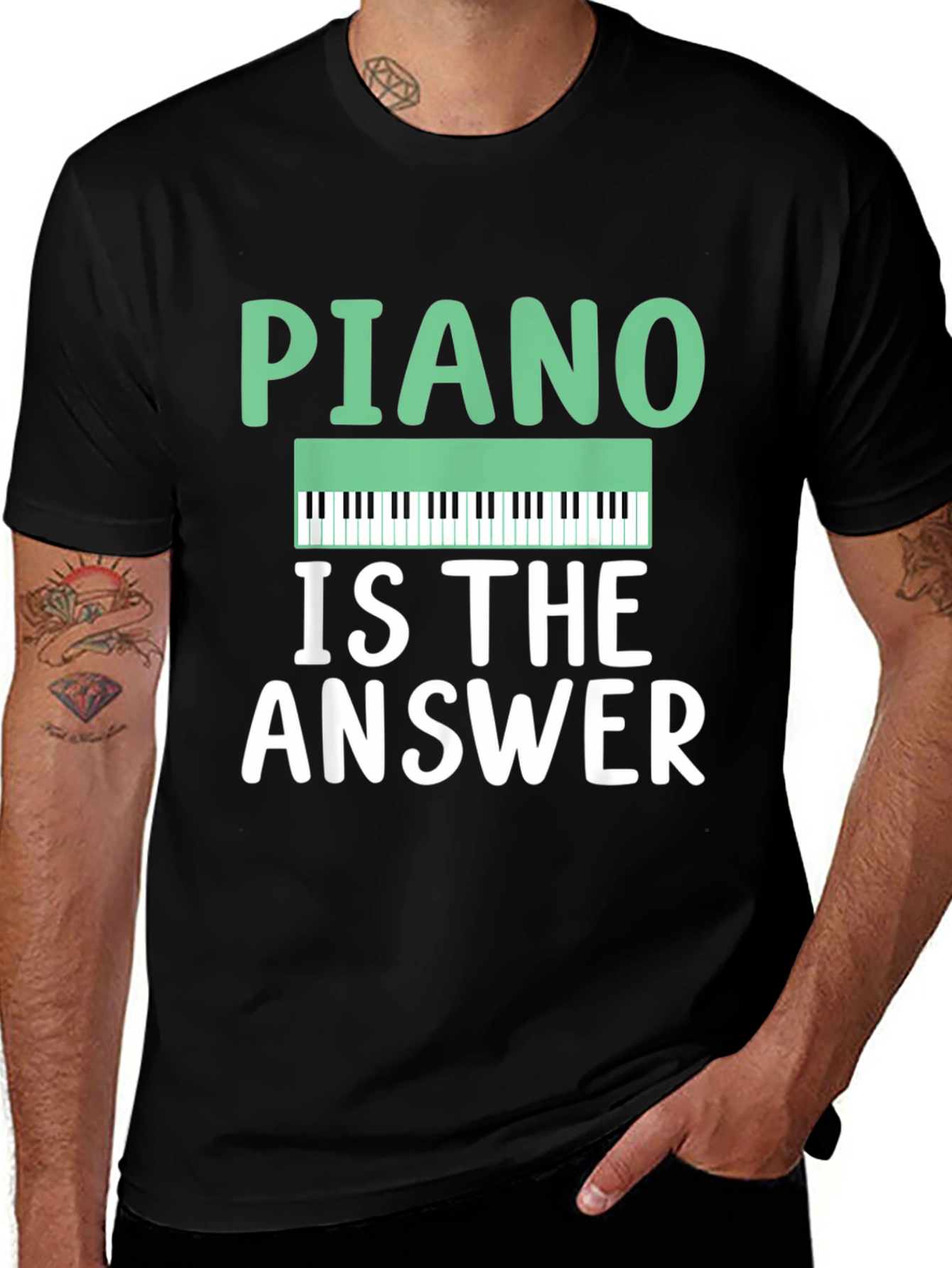 Piano Is The Answer T-Shirt
