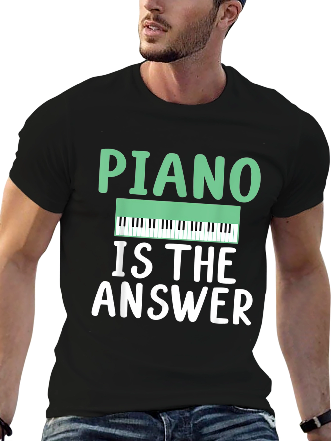 Piano Is The Answer T-Shirt