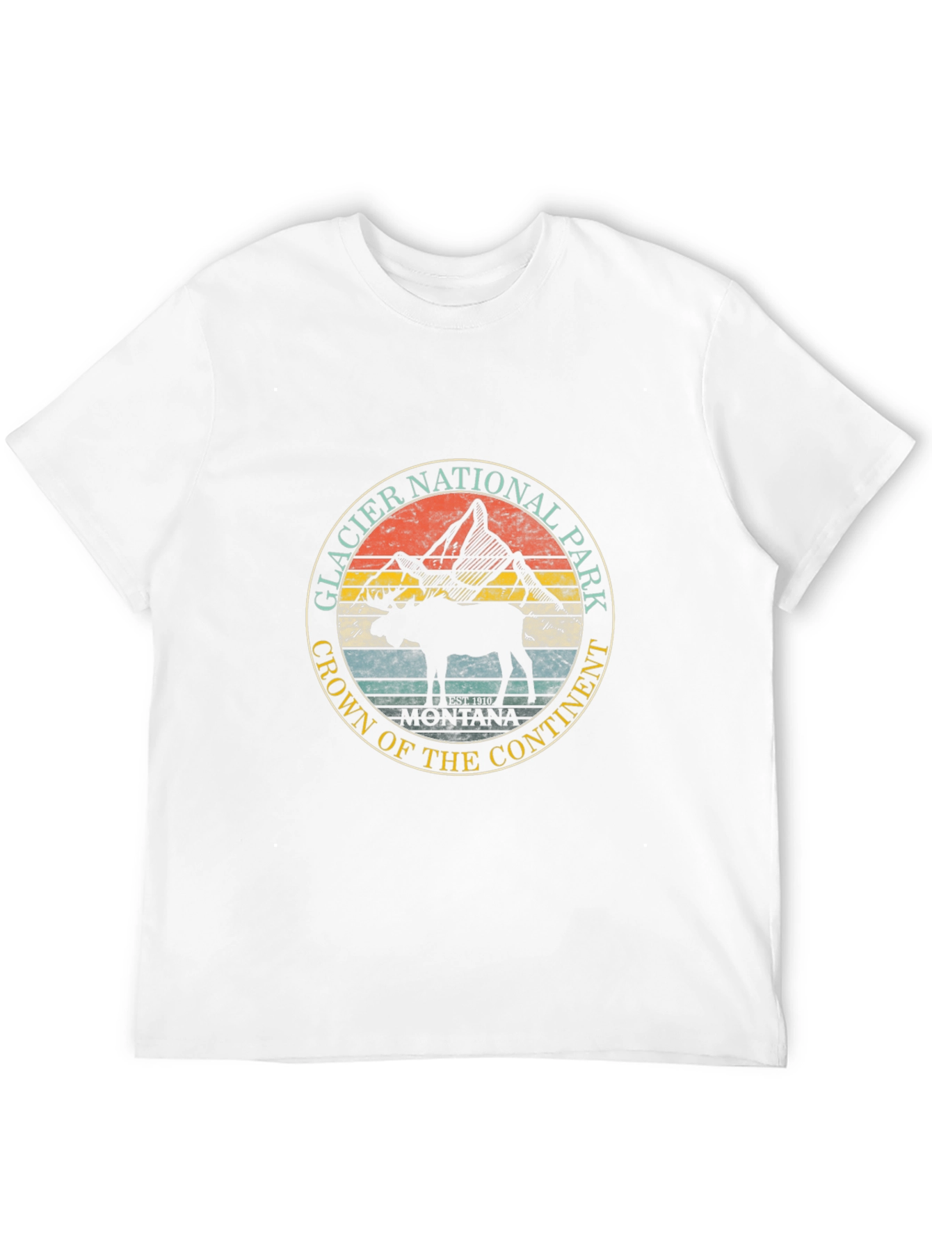 Glacier National Park Moose T-Shirt