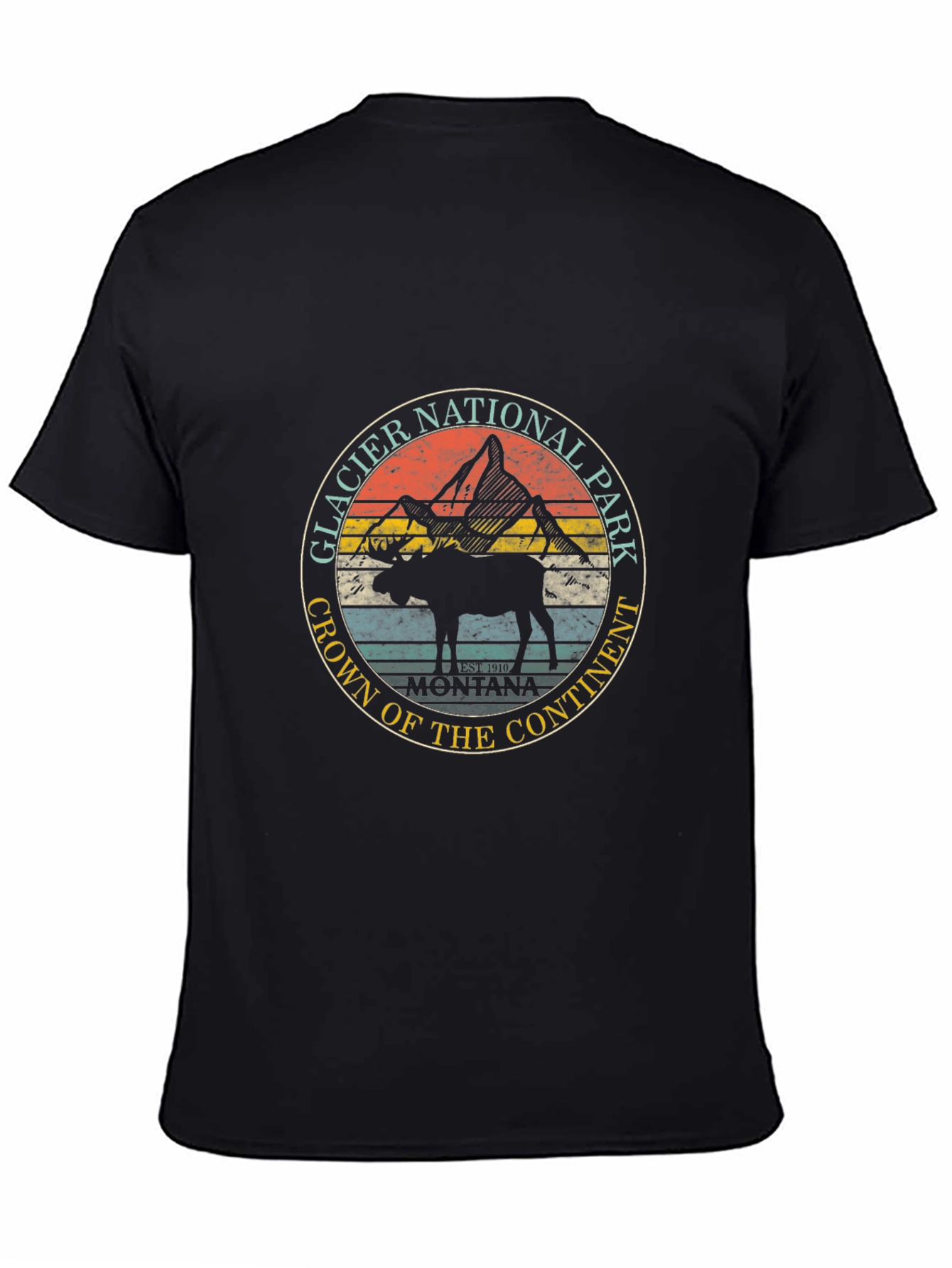 Glacier National Park Moose T-Shirt