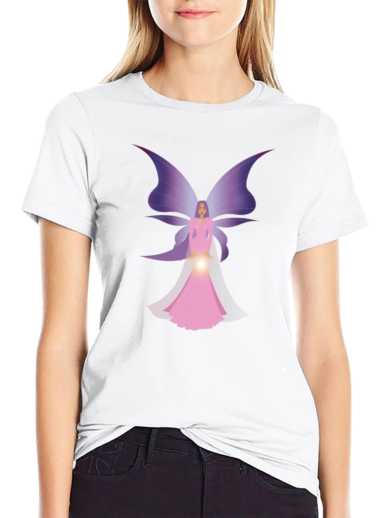 Fairy Graphic T-Shirt - Unique Fantasy Design