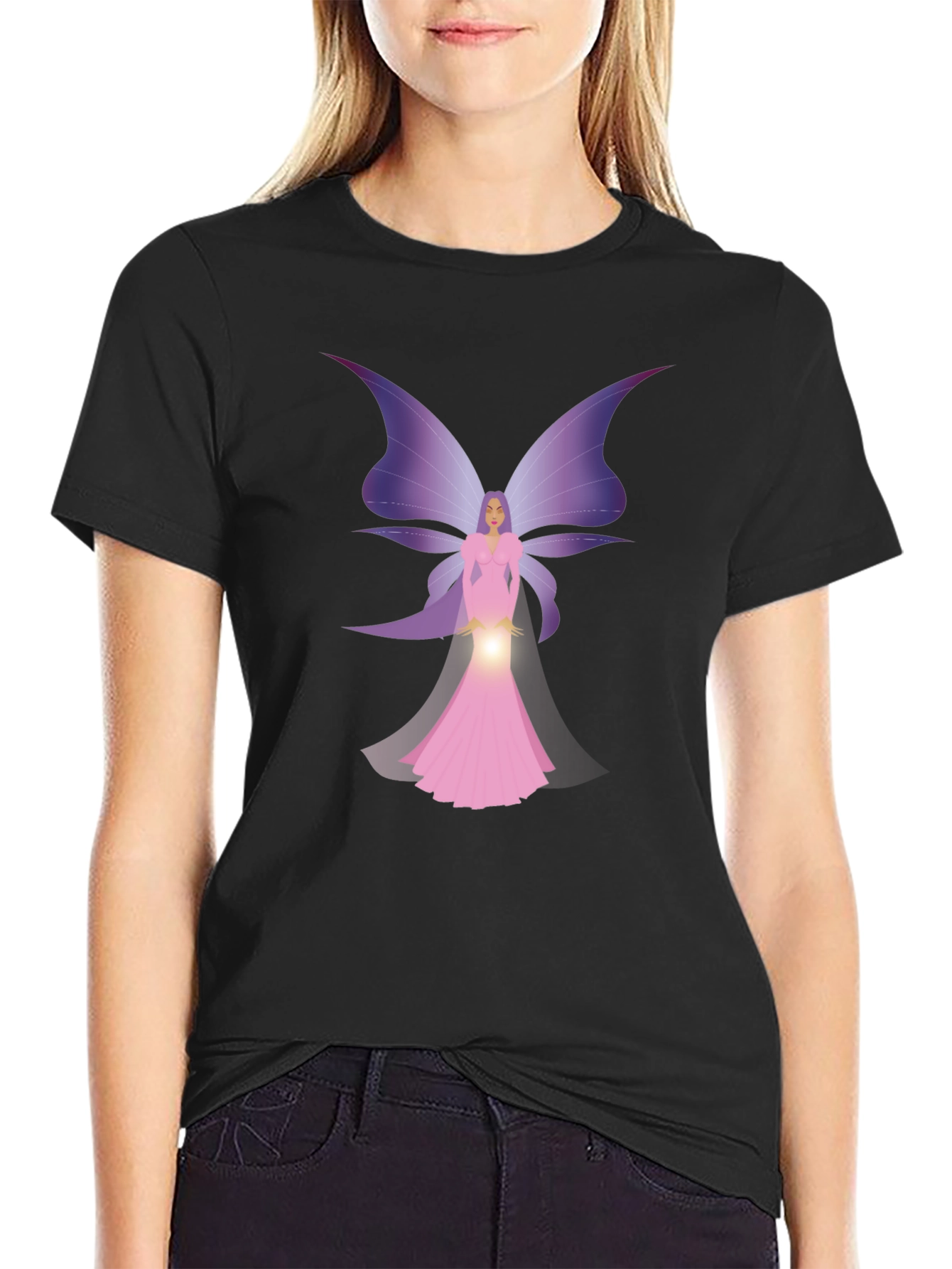 Fairy Graphic T-Shirt - Unique Fantasy Design