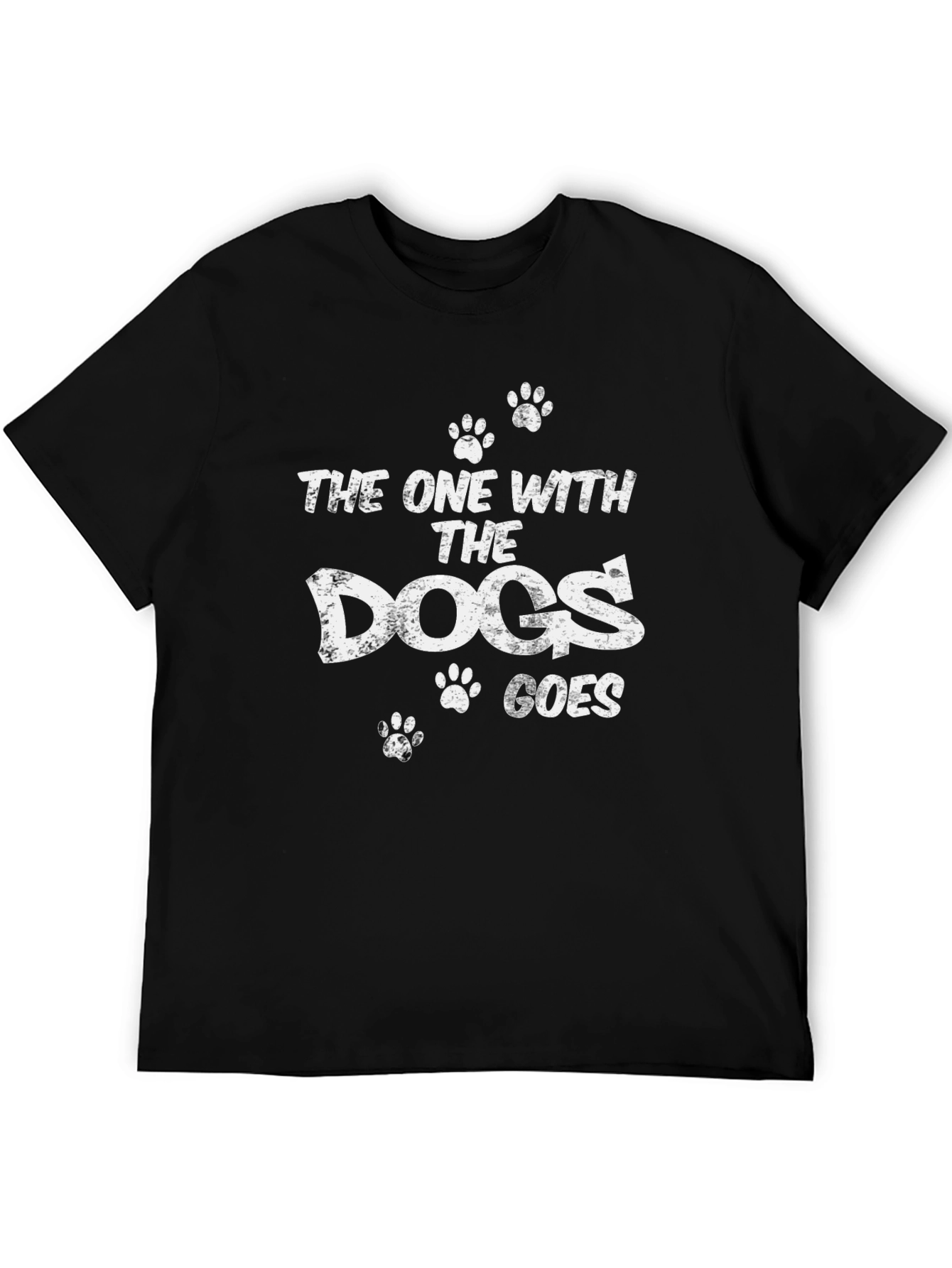 The One With The Dogs Goes T-Shirt – Funny Dog Lover Tee