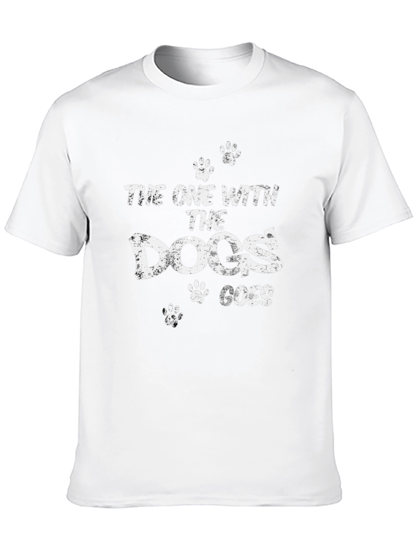 The One With The Dogs Goes T-Shirt – Funny Dog Lover Tee