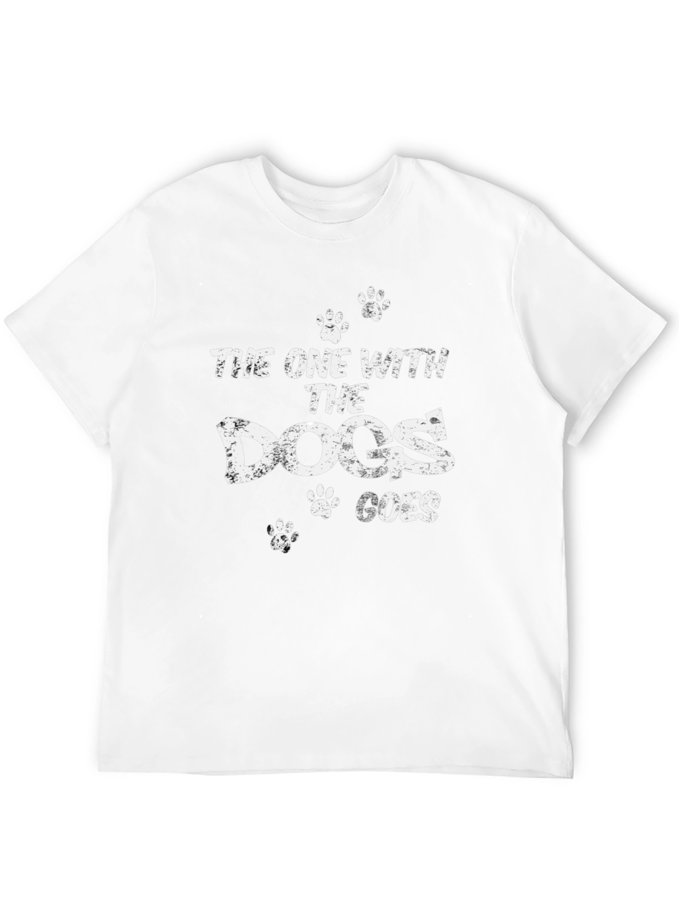 The One With The Dogs Goes T-Shirt – Funny Dog Lover Tee