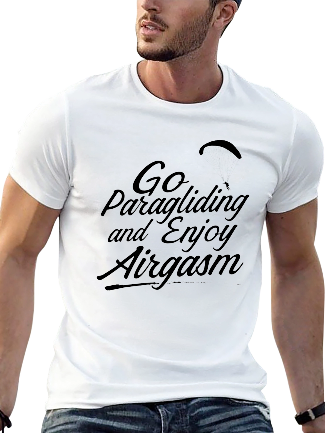 Go Paragliding T-Shirt: Enjoy Airgasm!