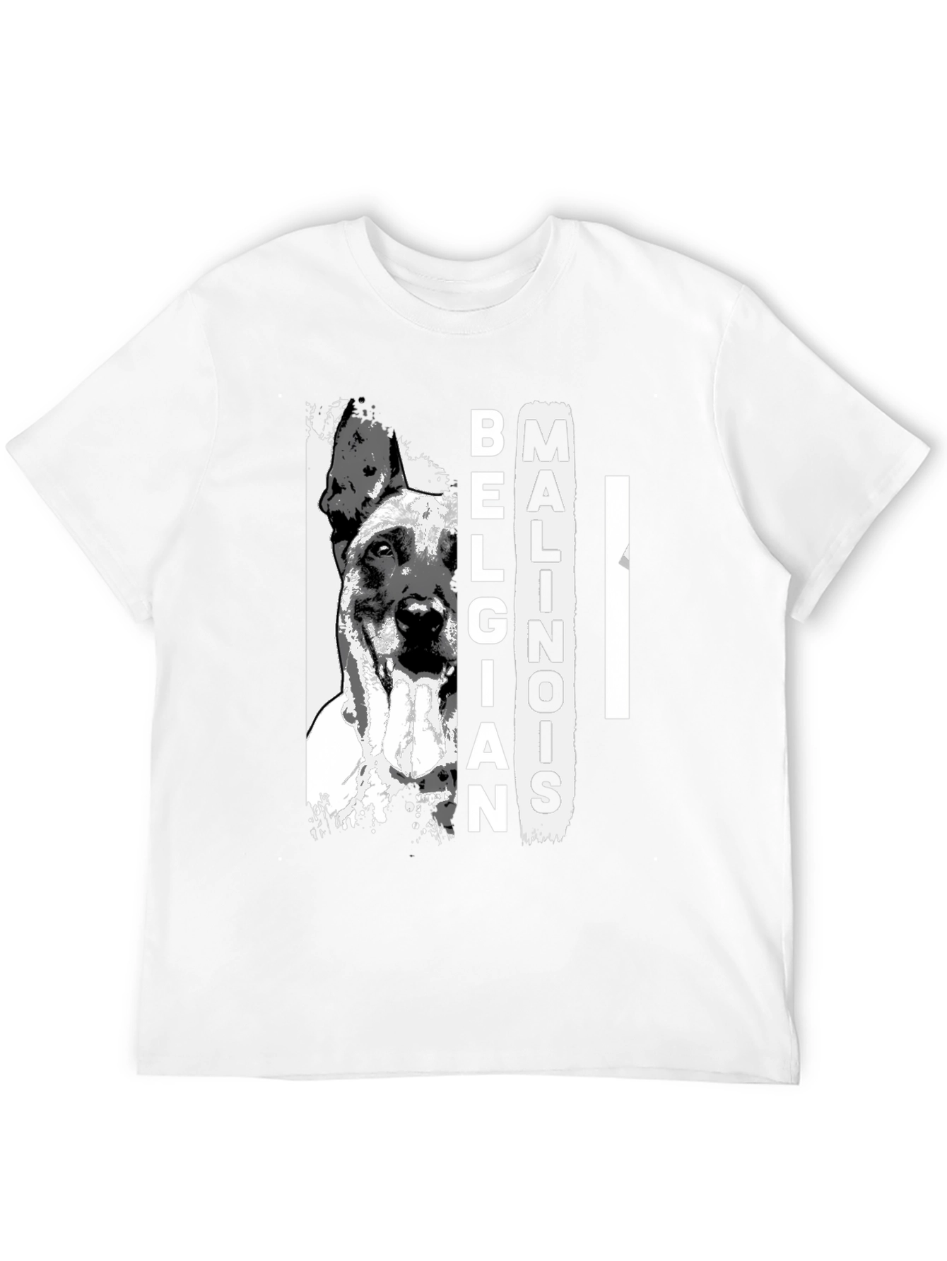 Belgian Malinois T-Shirt – Stylish Dog Lover Graphic Tee
