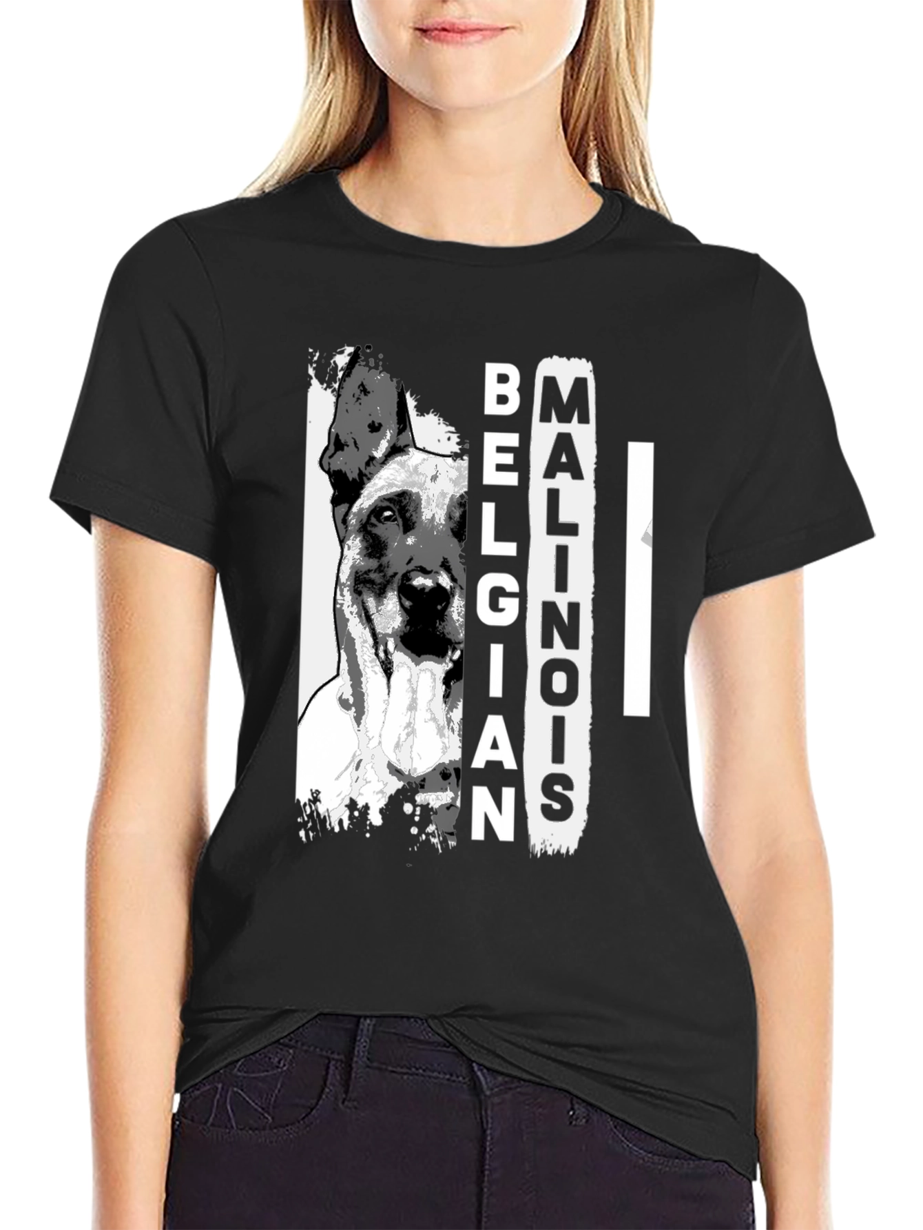 Belgian Malinois T-Shirt – Stylish Dog Lover Graphic Tee